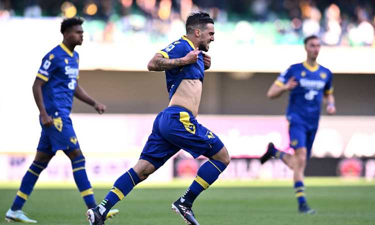 Serie A: sconfitta dal sapore di retrocessione per il Verona, in quota Sampdoria e Cremonese già spacciate