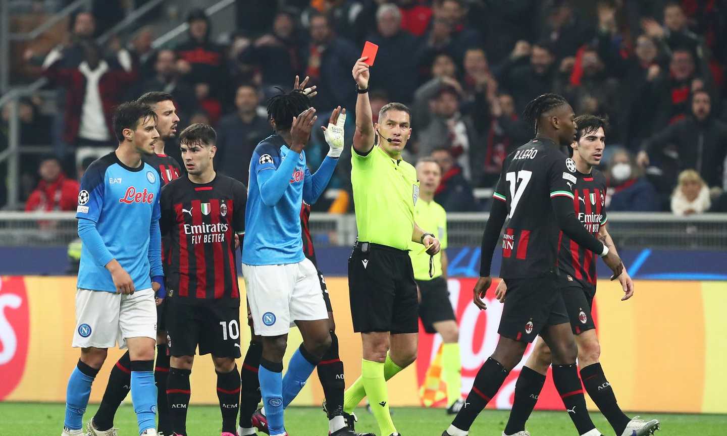 Milan-Napoli, rivivi la MOVIOLA: espulso Anguissa. Giallo a Kim, salta il ritorno