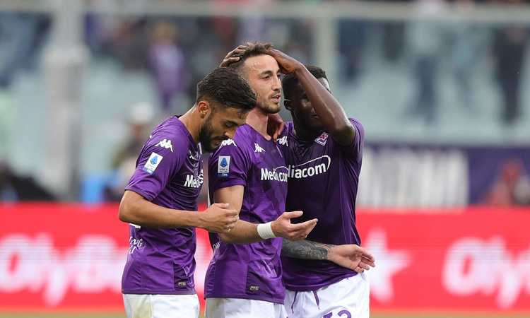 Fiorentina-Sampdoria 5-0 | il tabellino