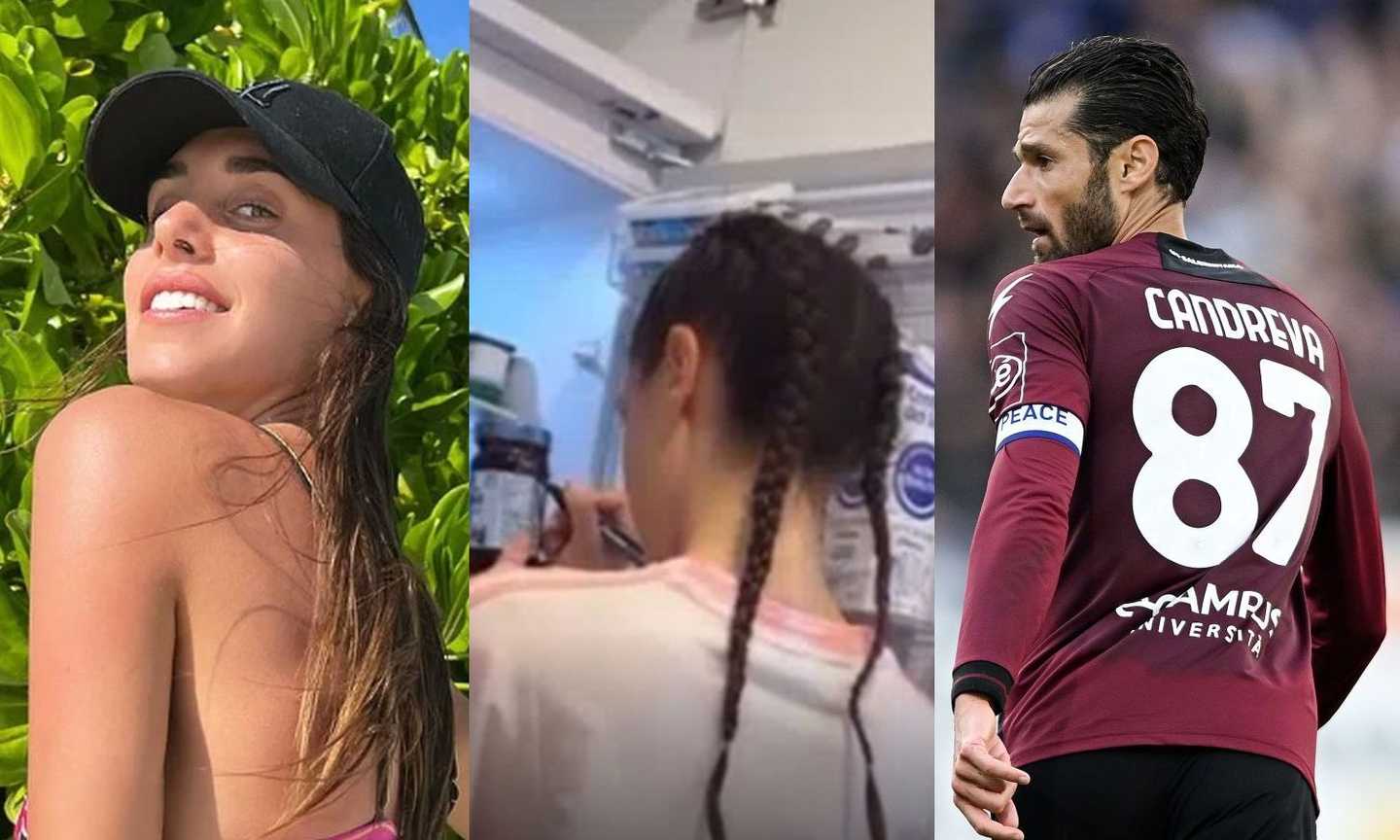 Candreva, attento: la moglie dell'ex Inter fa come Shakira coi barattoli di marmellata FOTO