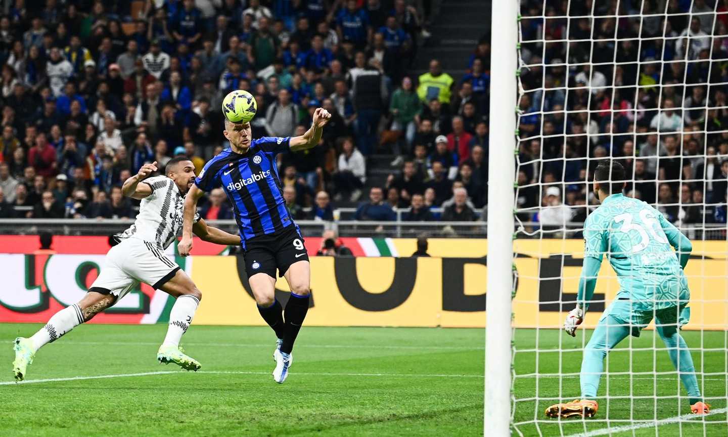 Inter-Juve, rivivi la MOVIOLA: gol di Dzeko annullato per fuorigioco