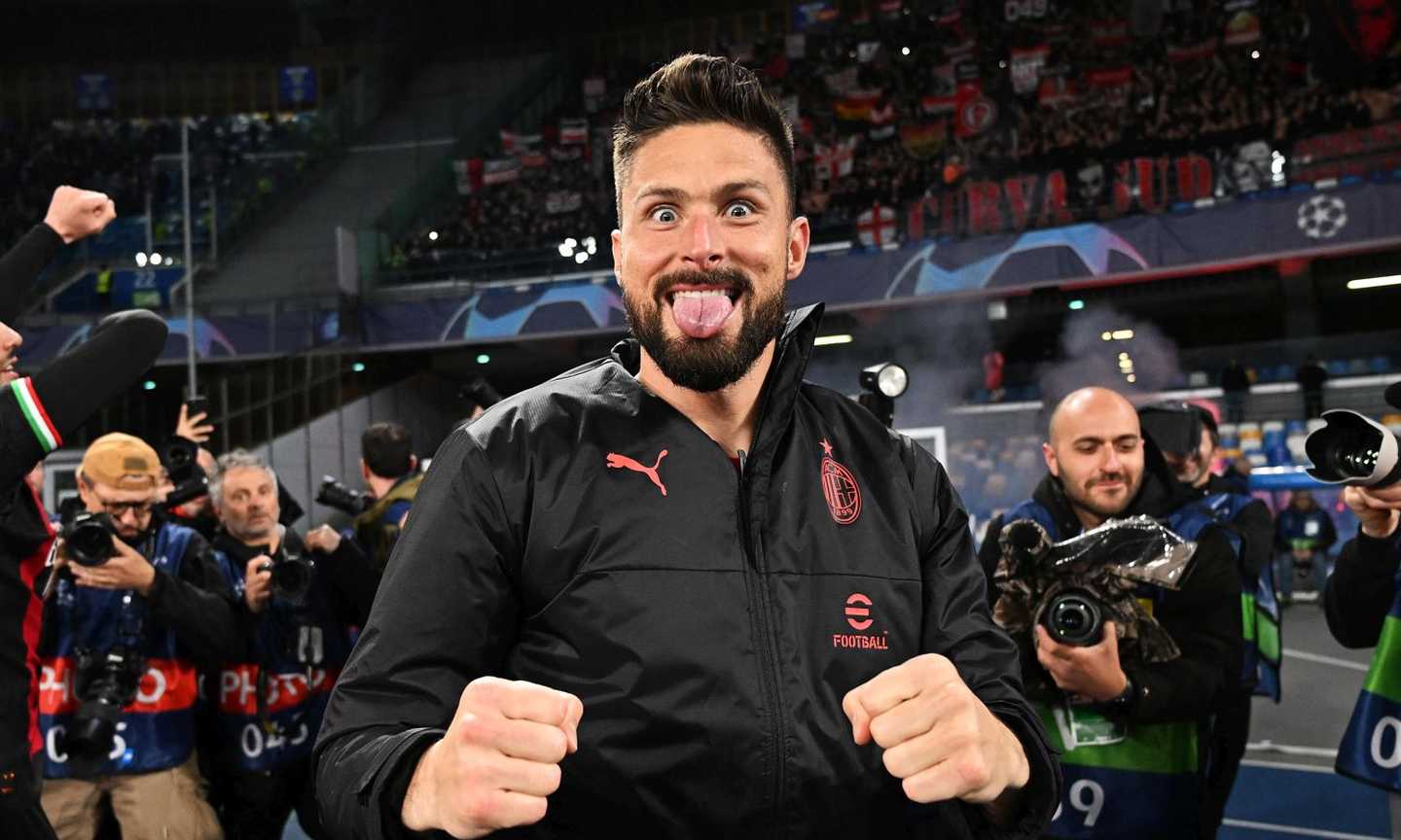 Milan, Giroud: 'In semifinale sarebbe bello il derby con l'Inter'