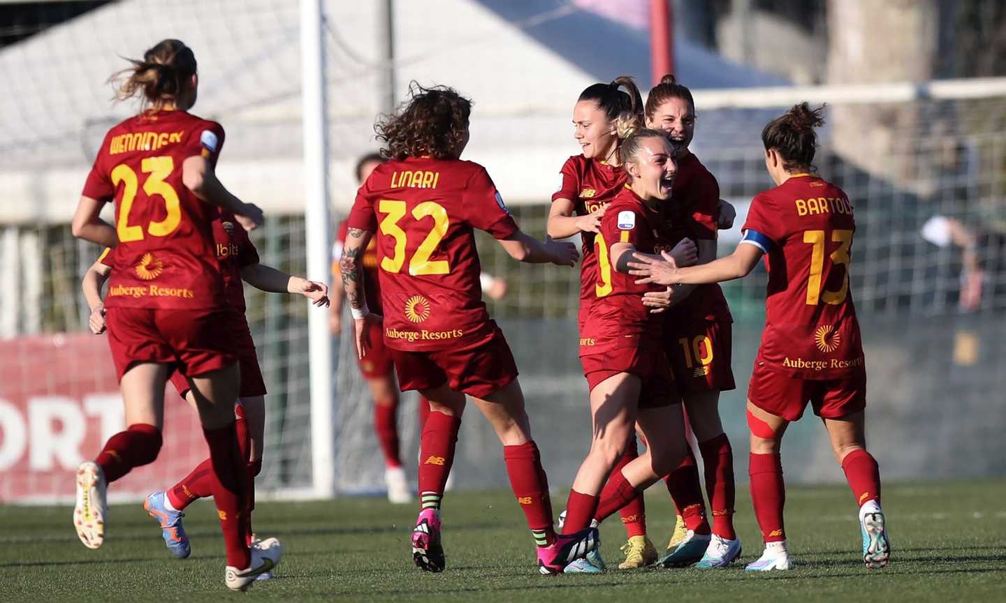 La Roma femminile interrompe l’egemonia della Juve, i complimenti di Gravina: ‘Stagione travolgente’