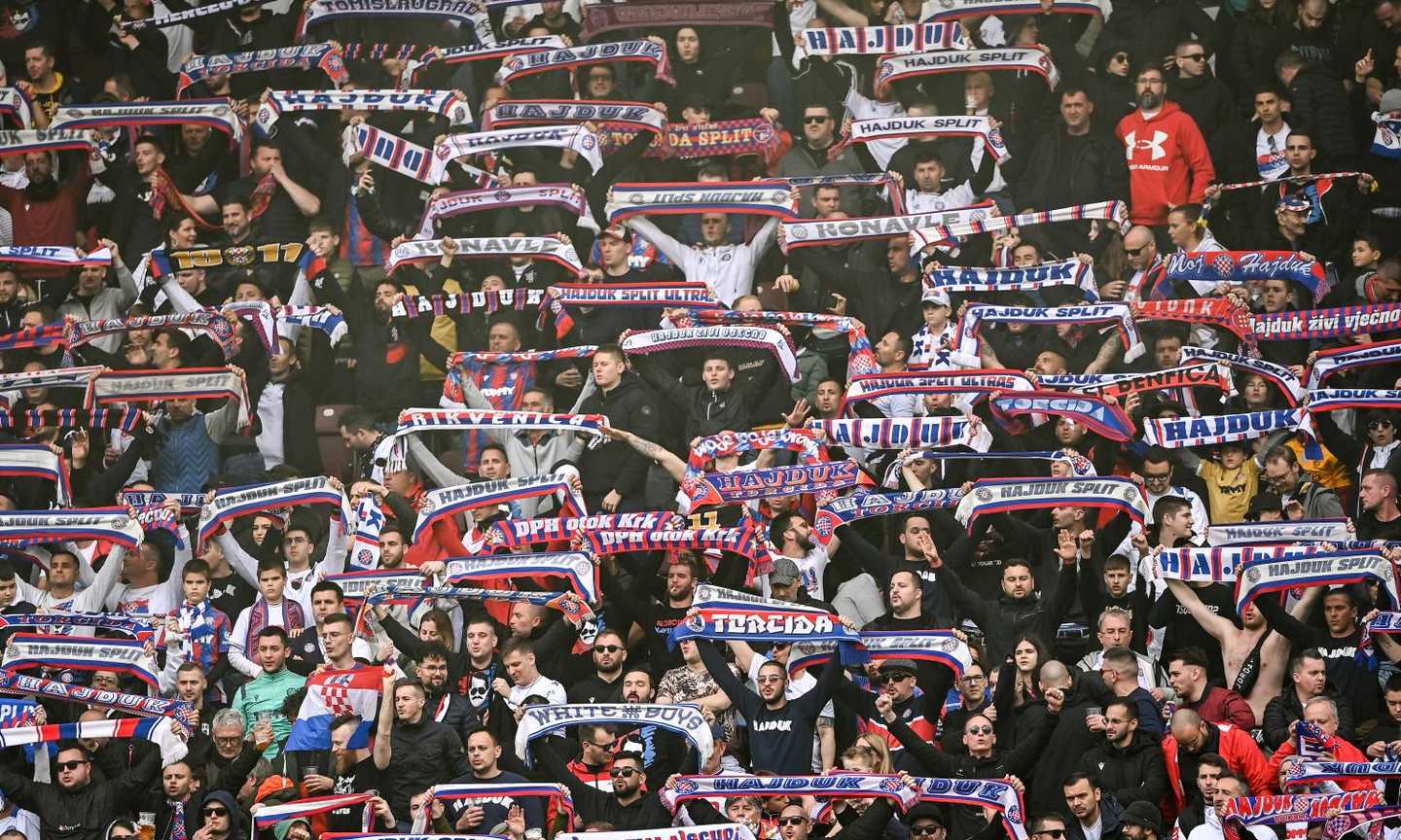 Il mito dell'Hajduk e della Torcida: i banditi di Spalato che hanno invaso Ginevra per una partita di Youth League