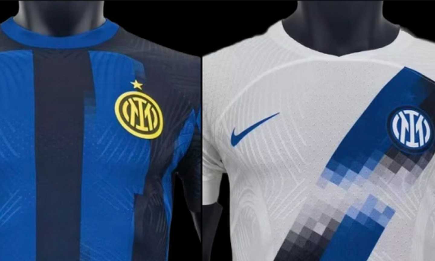 Inter, svelate prima e seconda maglia 2023/24 FOTO