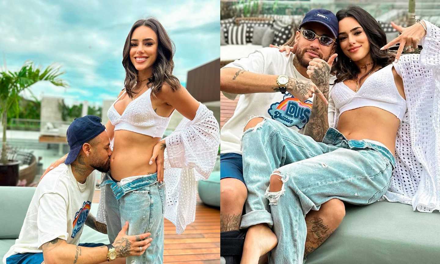 Bruna e Neymar, secondo figlio in arrivo: l'annuncio sui social FOTO