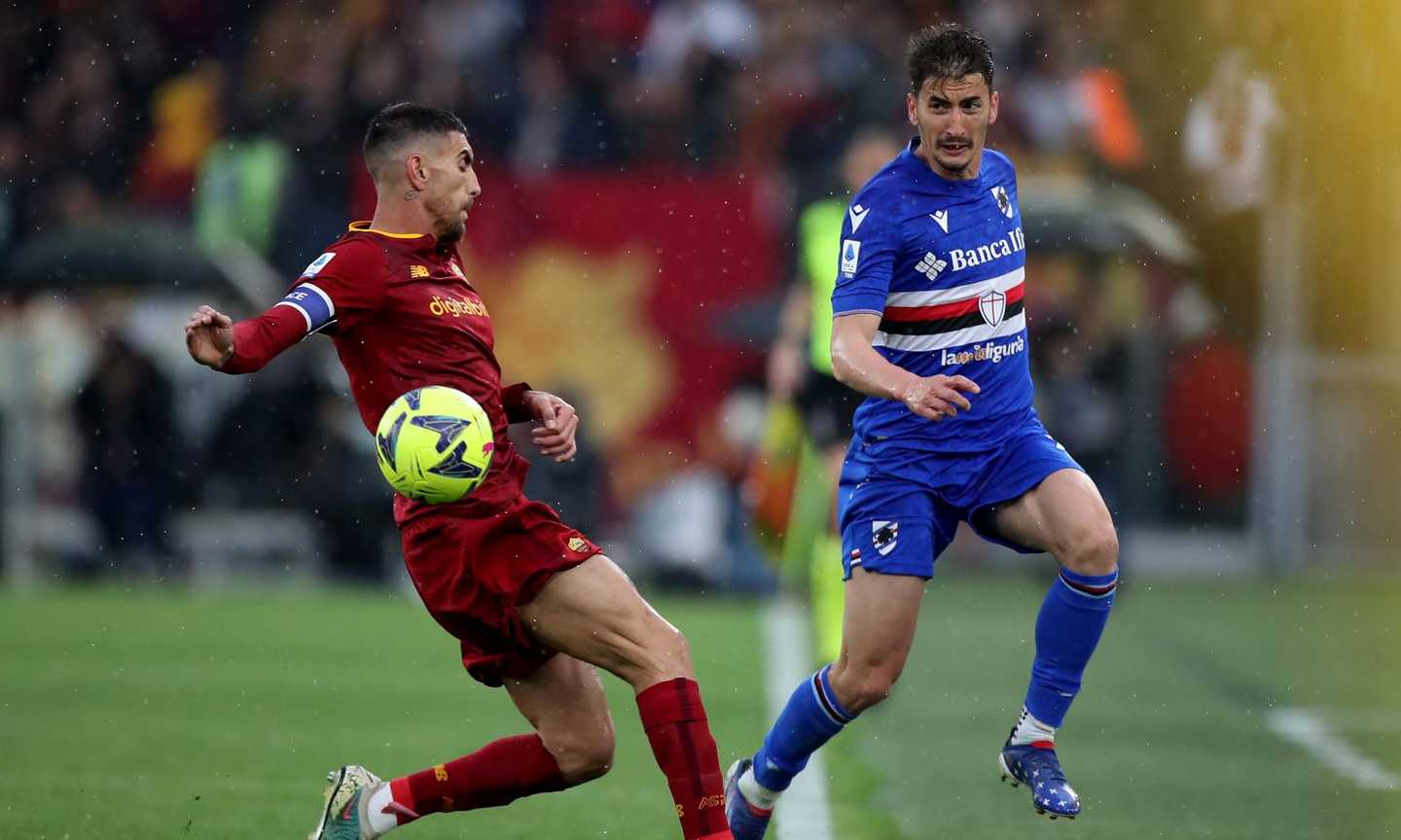 Roma-Sampdoria 3-0: il tabellino