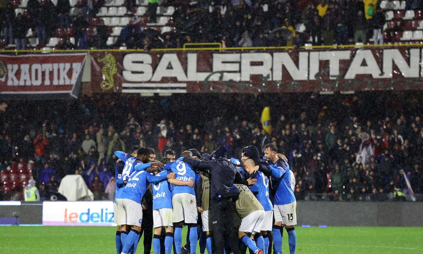 Napoli-Salernitana, cambio d'orario in arrivo: si gioca domenica alle 15 