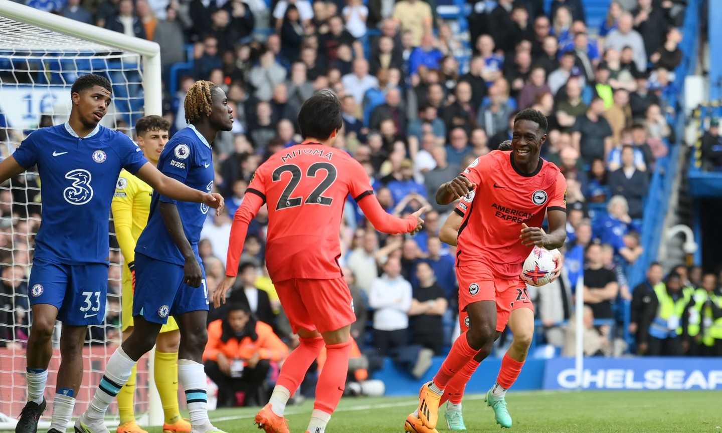 Premier: Welbeck salva De Zerbi, 1-1  col Crystal Palace