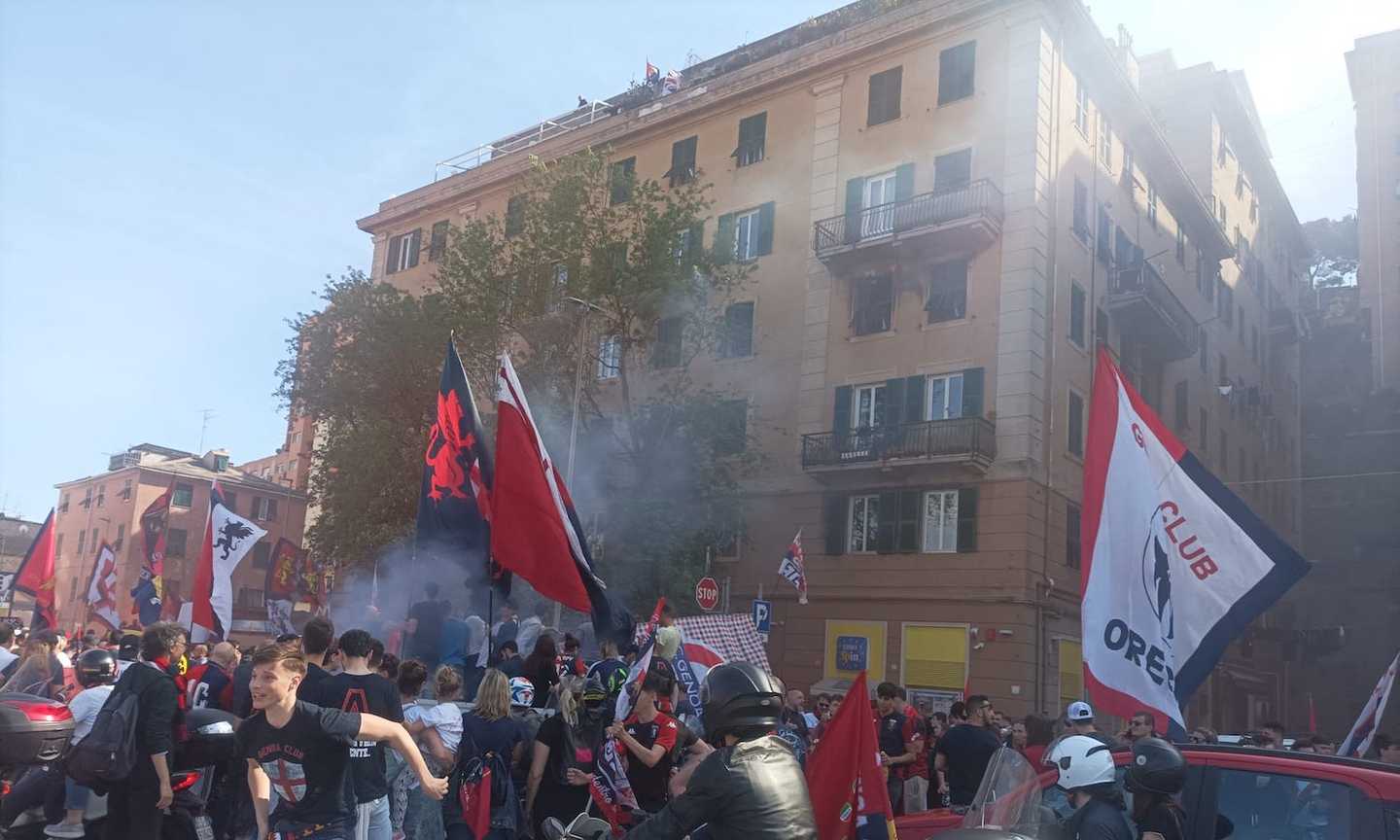 Genoa, dalla coreografia promozione al funerale anti-Samp: ecco il programma della festa rossoblù