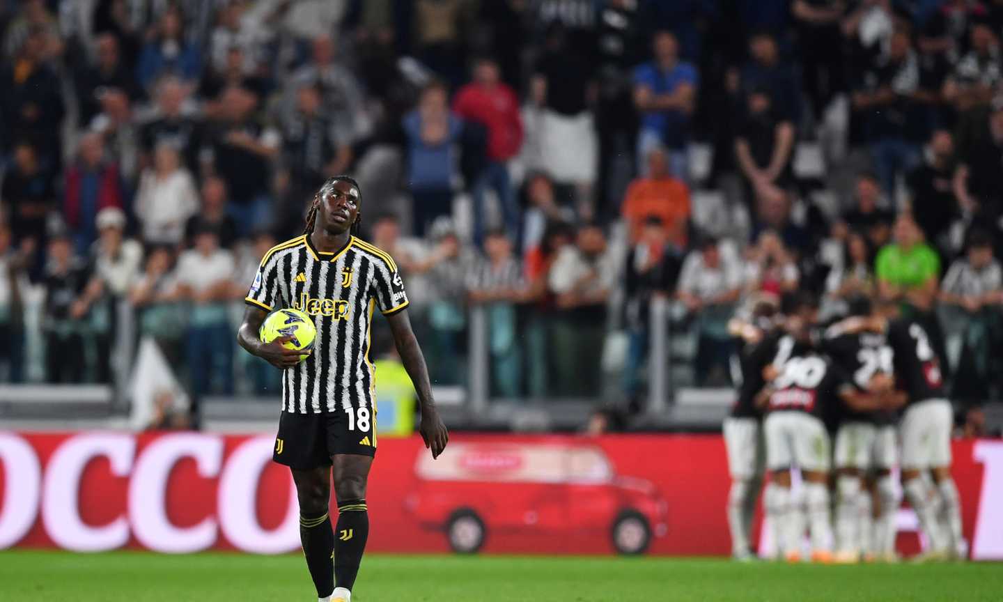 Juve, Kean si ferma in allenamento: le ultime sull'infortunio