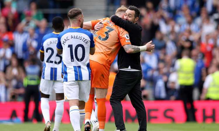 De Zerbi avvisa il Brighton: 'Non siamo pronti per tre competizioni, serve lavorare sul mercato'