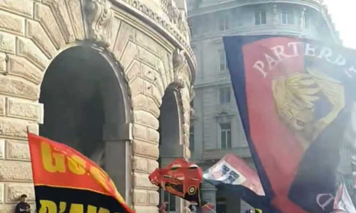 Genoa, il Ferraris non basta per la festa rossoblù: i tifosi chiedono un maxischermo in piazza