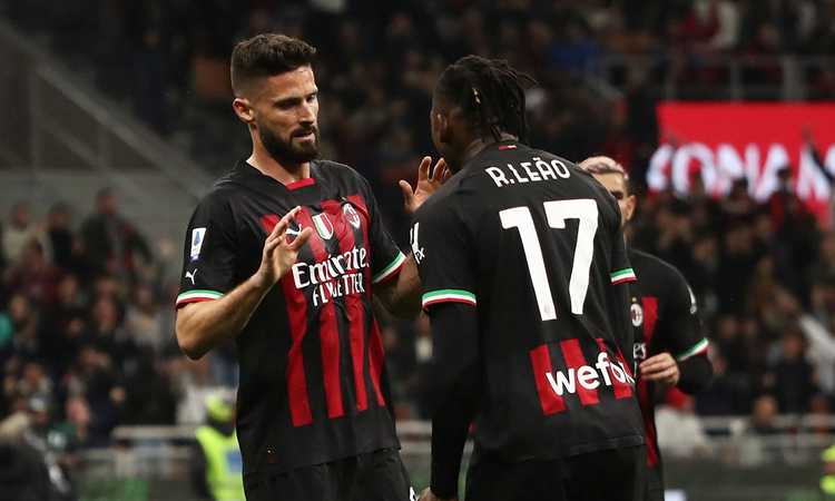 MilanSampdoria 51 tripletta di Giroud la prima in Serie A