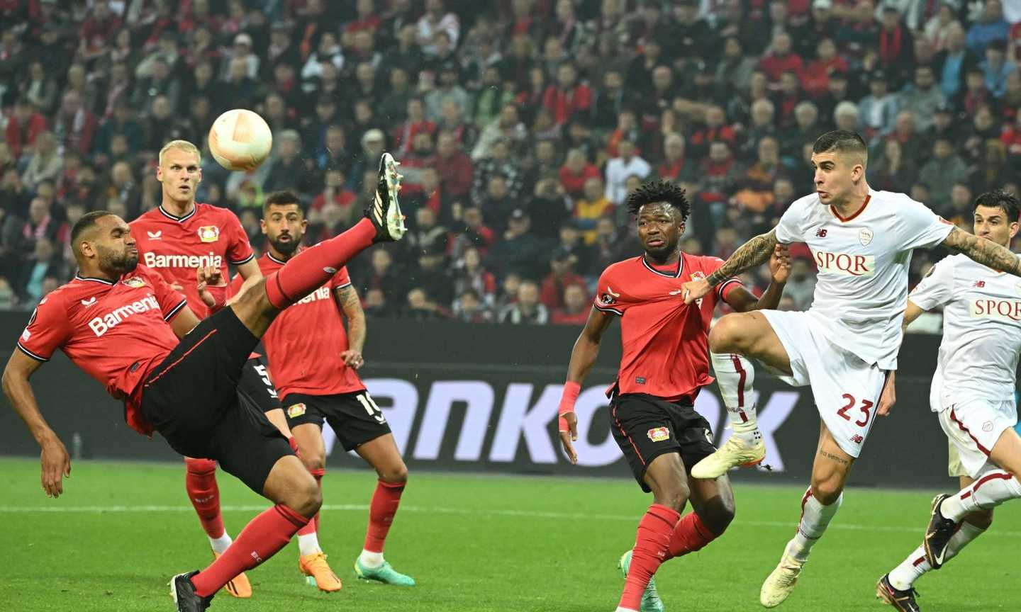 Bayer Leverkusen-Roma 2-2: il tabellino