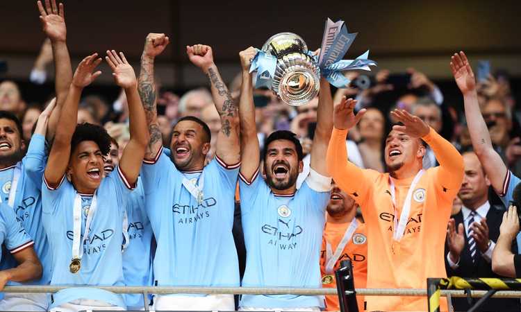 Il Manchester City vince la FA Cup! Una doppietta di Gundogan stende lo United e avvisa l'Inter