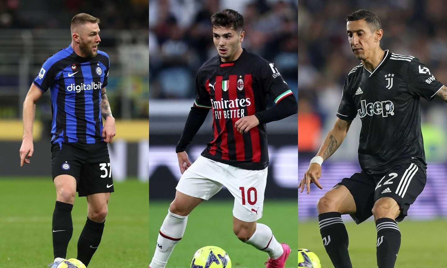 Skriniar, Brahim, Di Maria e... la top 11 delle partenze prima dell'apertura del mercato in Italia