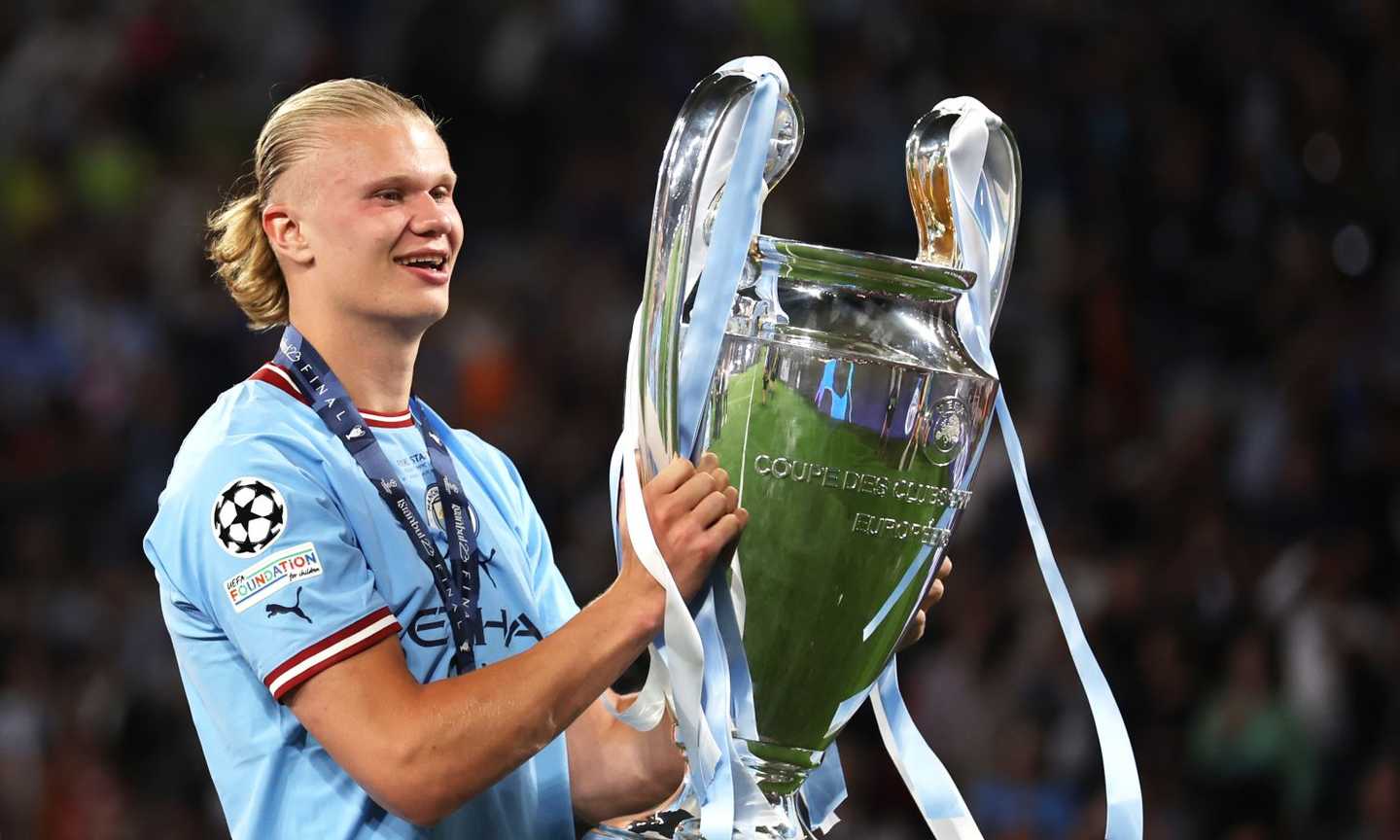 Manchester City campione d'Europa: Haaland sfotte mezza Inghilterra VIDEO