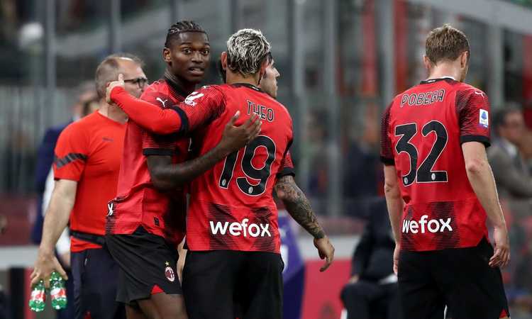 Leao festeggia il rinnovo con una doppietta: 3 1 per il Milan. Sarà spareggio tra Verona e Spezia Leao festeggia il rinnovo con una doppietta: 3 1 per il Milan. Sarà spareggio tra Verona e Spezia