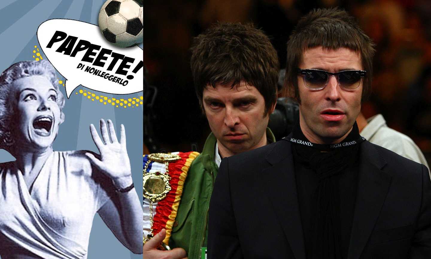 L'Inter è stata ceduta e gli Oasis tornano insieme. Di Canio e il piede della giornalista, la Giuntoli-dance