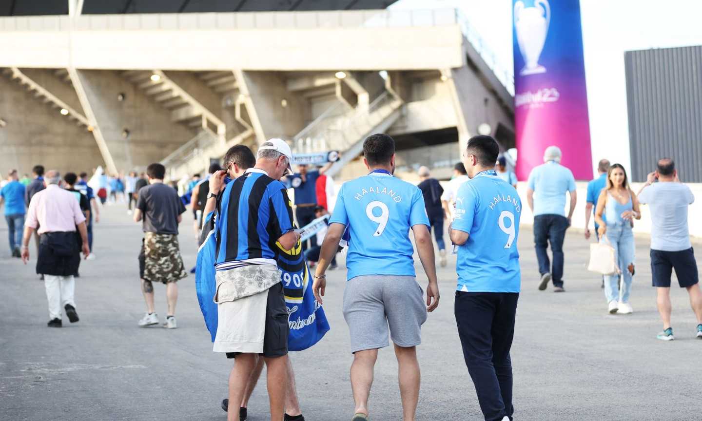 Man City-Inter, rivivi l'avvicinamento alla finale: atmosfera da sogno a Istanbul