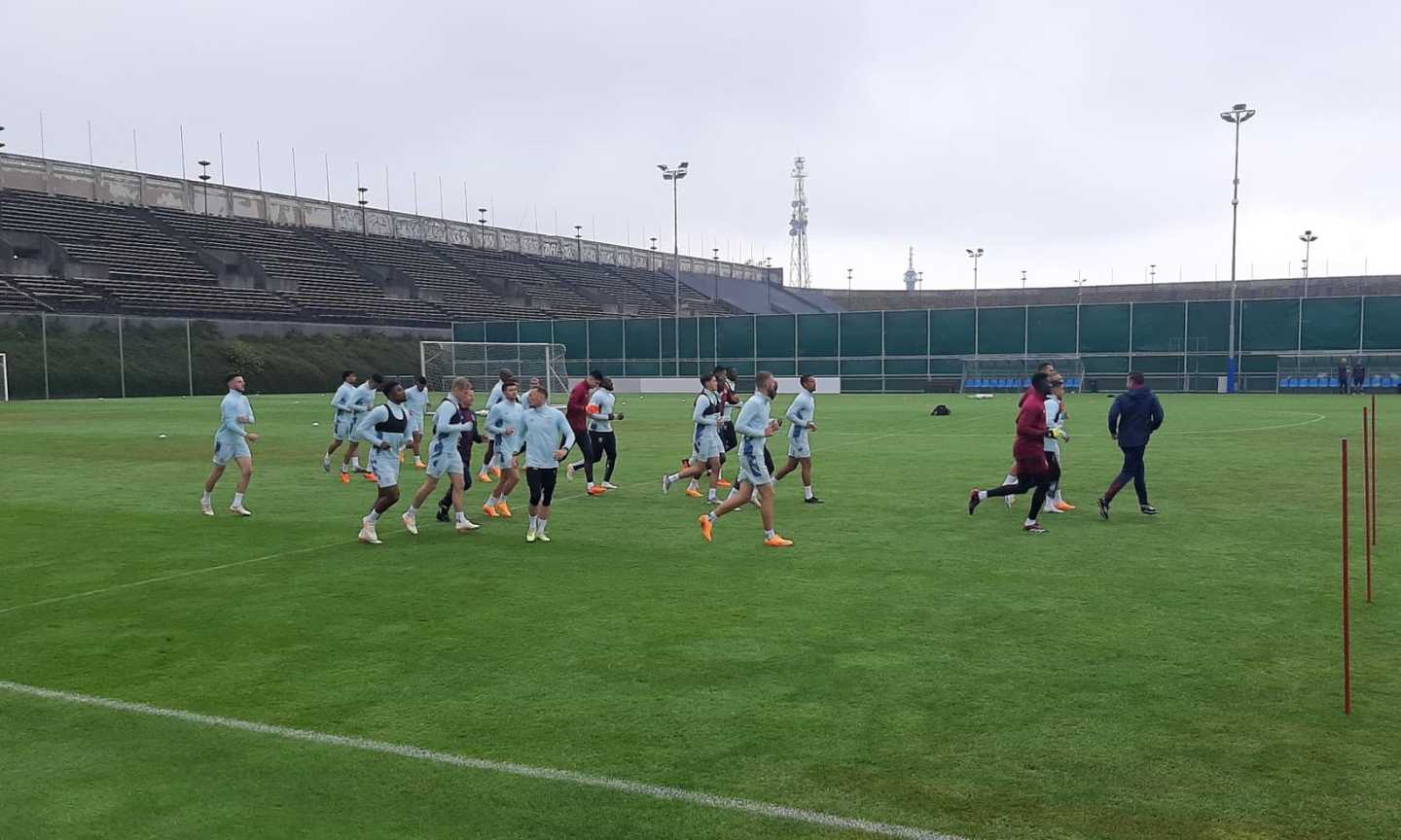 West Ham, la rifinitura: Paquetá ed Emerson sorridenti verso la finale contro la Fiorentina VIDEO