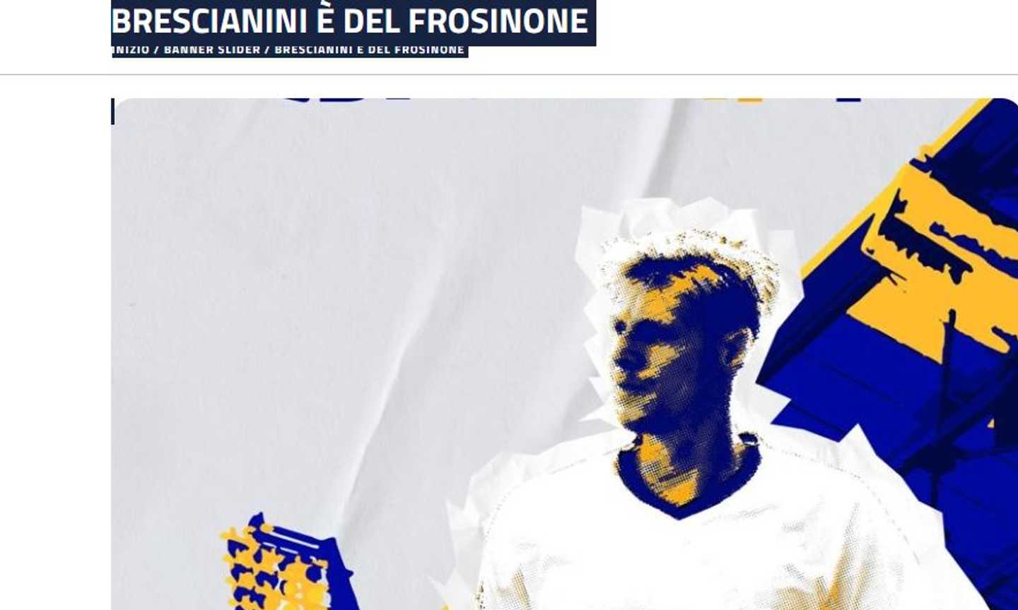 Milan, UFFICIALE: Brescianini ceduto a titolo definitivo al Frosinone