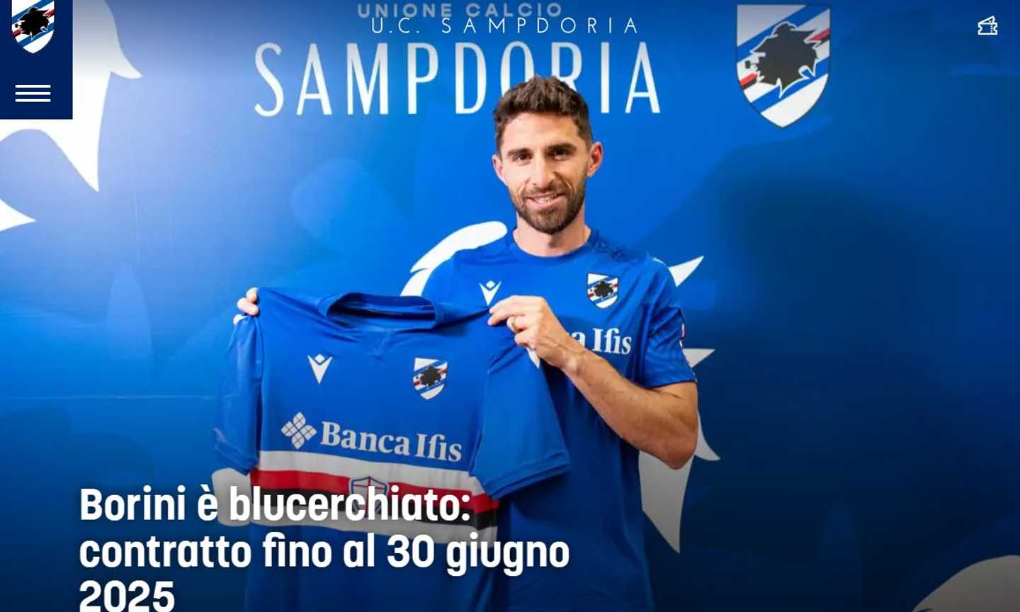 Sampdoria, UFFICIALE: colpo Borini