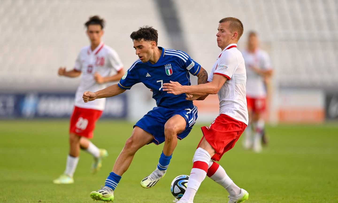 L'Italia Under 19 è in semifinale all'Europeo. A Bollini basta il brutto pari in rimonta con la Polonia