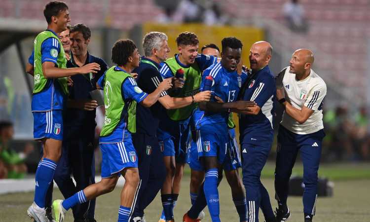 Italien U-19 Europamästare!  Slå Portugal med 1-0!  |  första sidan