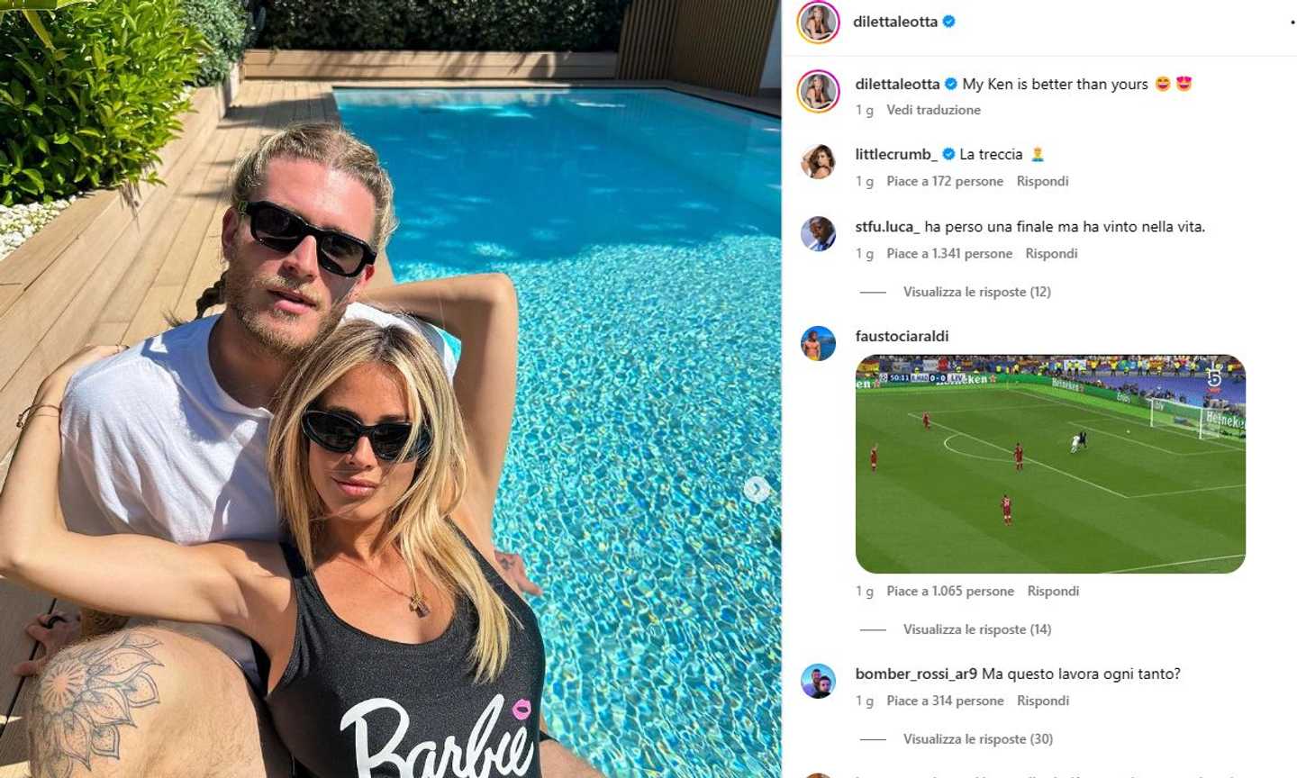 Diletta Leotta in versione Barbie provocante con Karius: 'My Ken is better...' FOTO