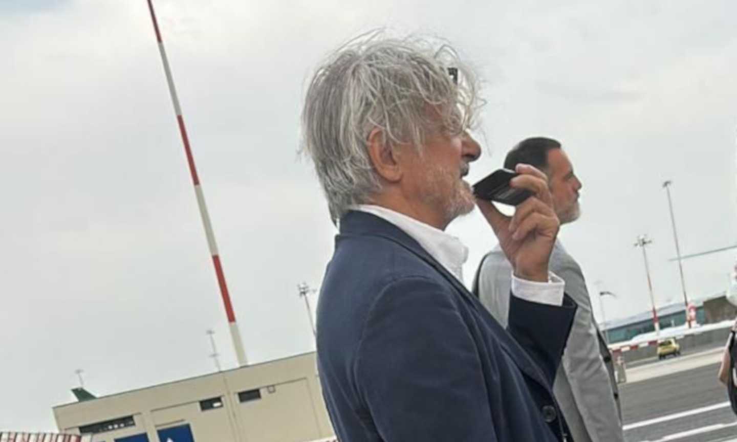 Sampdoria, Ferrero è a Genova: i tifosi si mobilitano davanti al Tribunale FOTO