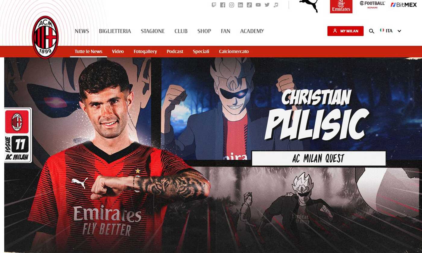 Ct Usa: 'Pulisic al Milan? Giocherà per vincere scudetto e Champions. È nato  per questo', Mercato