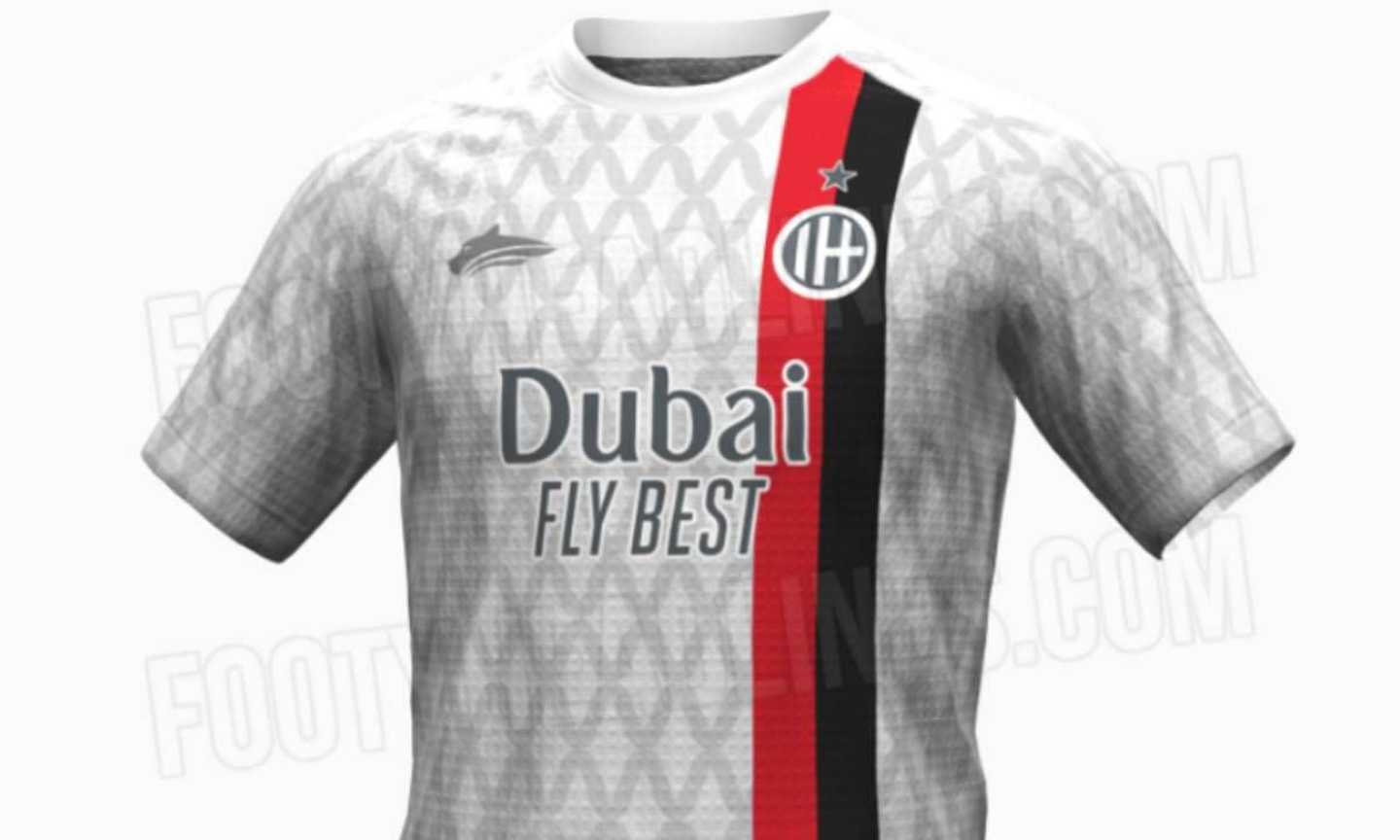 Milan, maglia away 2023/2024: ispirata alla città di Milano e a Gucci FOTO