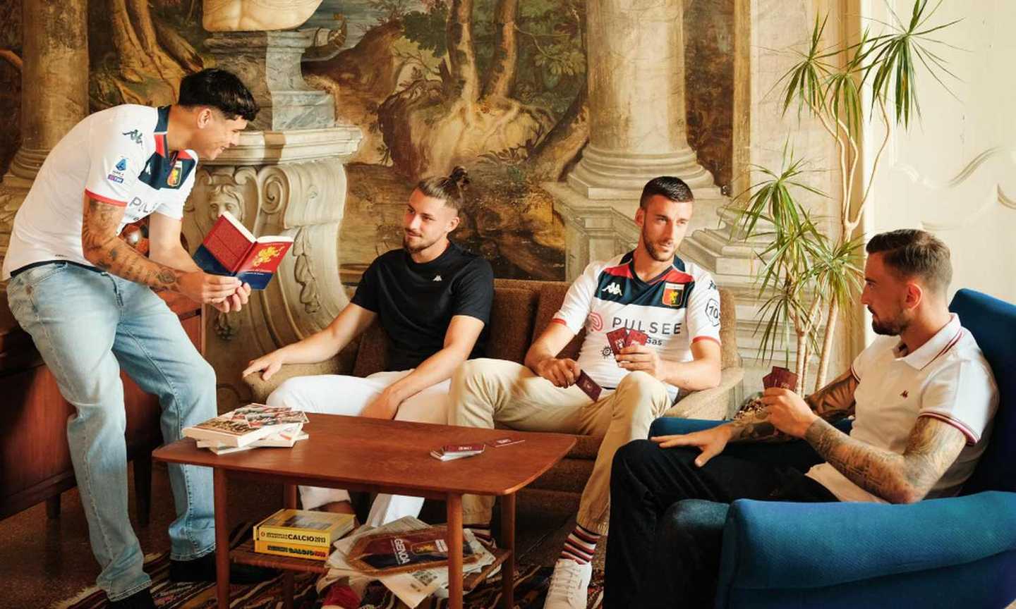 Genoa, ecco la seconda maglia: omaggio alla stagione 1986-'87