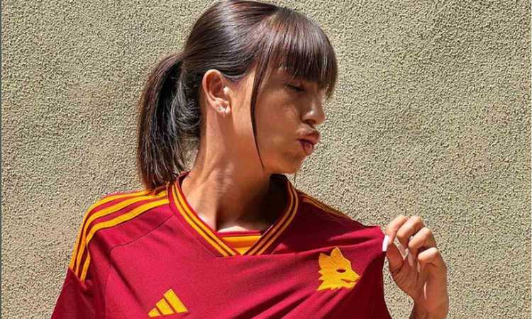 Roberta | la 'Lupa della Roma' | eccola con Lukaku | CHE FOTO!