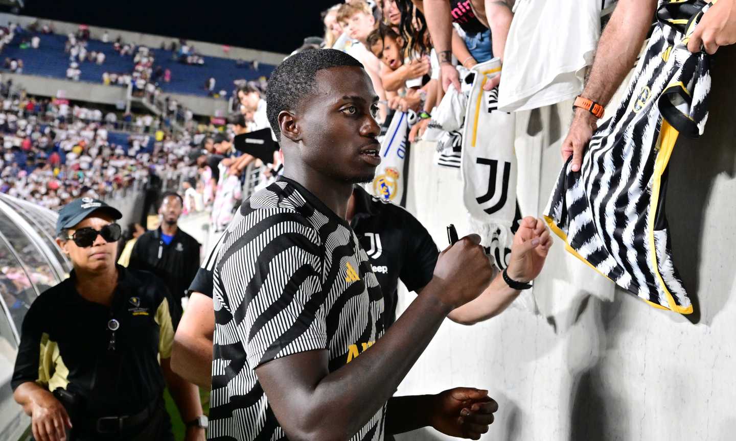 Weah alla Juve: il ritorno VIDEO