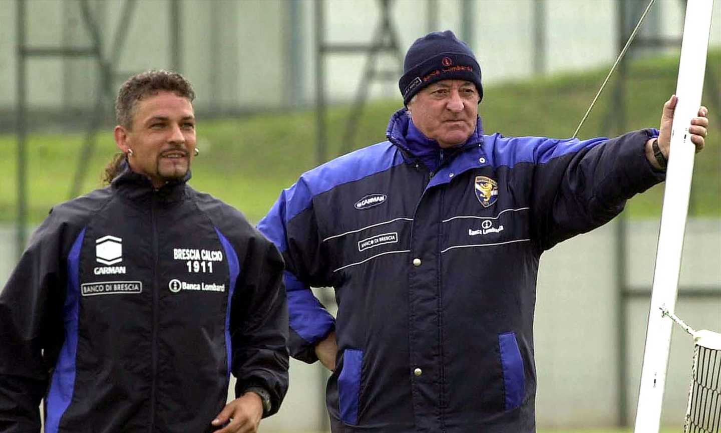 Baggio ricorda Mazzone: 'Per lui avrei fatto l'impossibile. Quella chiamata per portarmi a Brescia...'