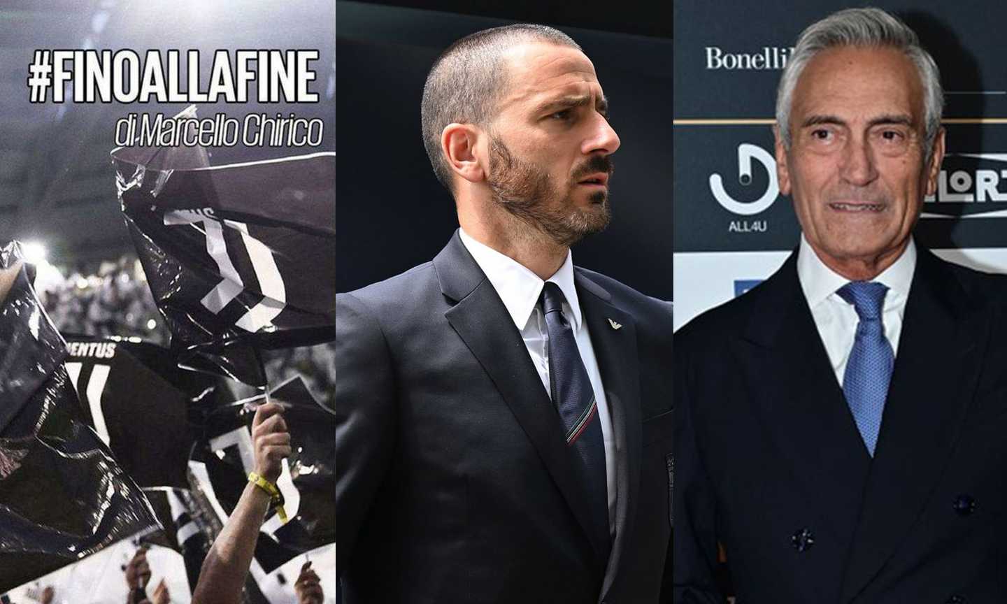 Chirico: 'La Figc aiuta la Juve nel caso Bonucci? Fake news, Gravina non aiuterà mai i nemici 'facinorosi''