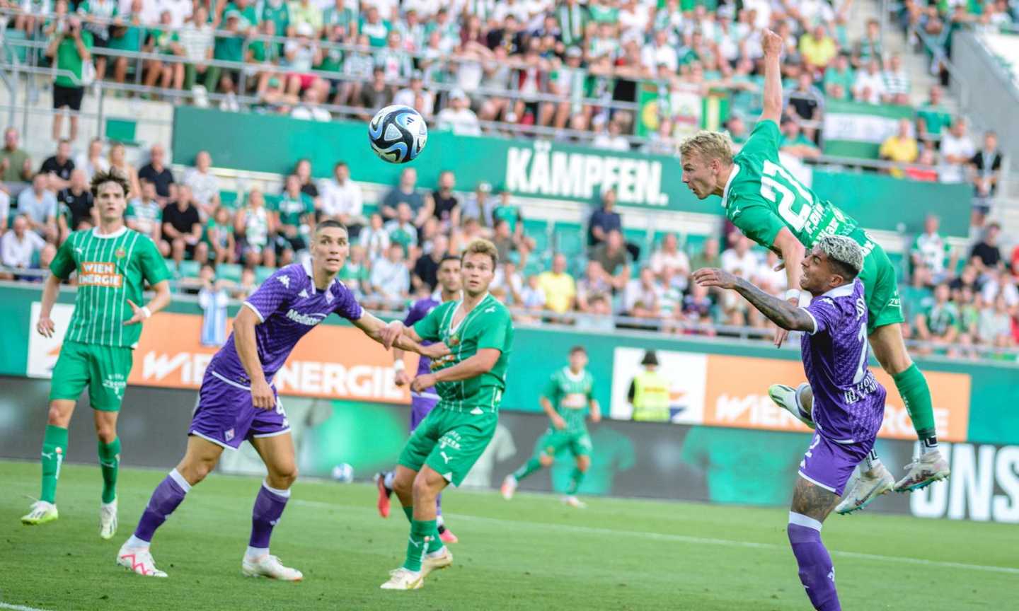 Rapid Vienna-Fiorentina, le pagelle di CM: Arthur predica nel deserto, Nzola delude, Mandragora ingenuo