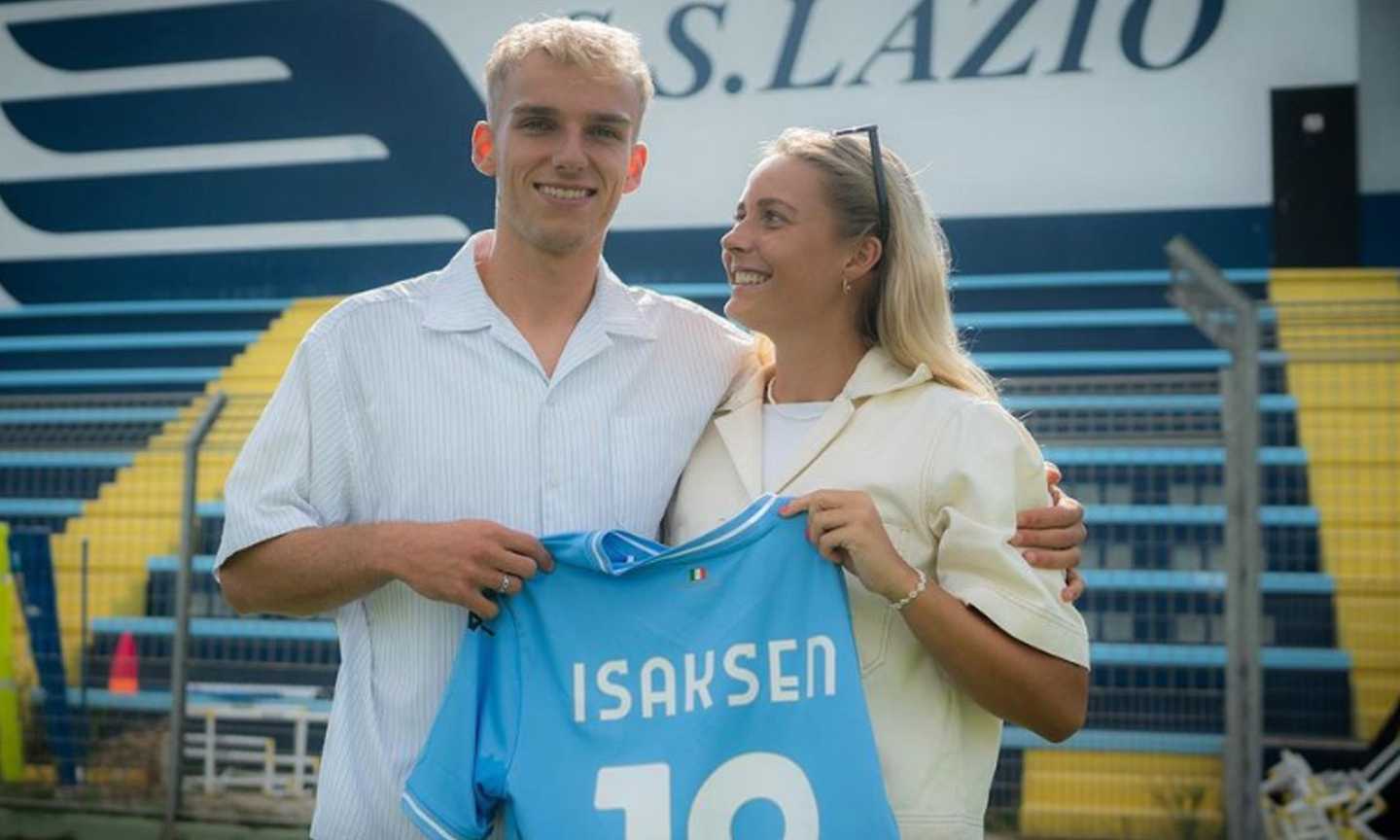 Lazio il colpo Isaksen vale doppio. La fidanzata Møller Holdt può giocare nella Lazio Women