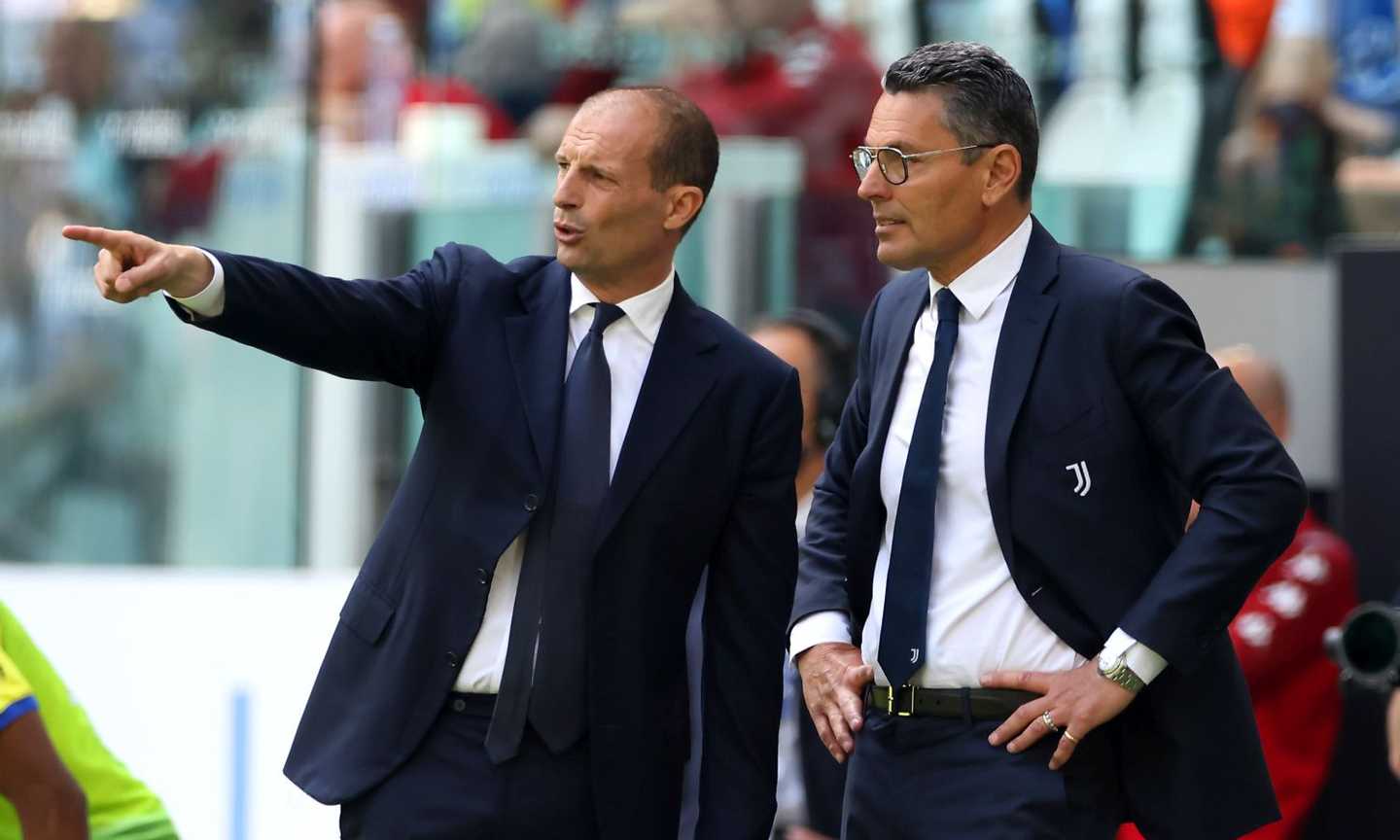 La Juve segna ma Allegri se la prende col vice Landucci: 'Ti do un cazzotto!'