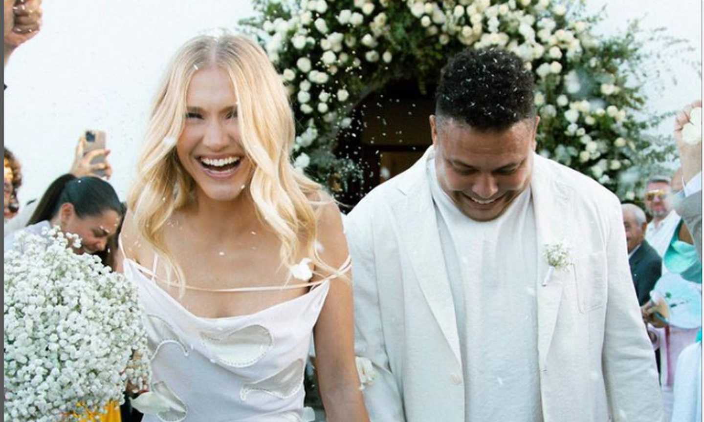 Ronaldo, matrimonio fenomenale con Celina, 33enne modella brasiliana, CHE FOTO!  