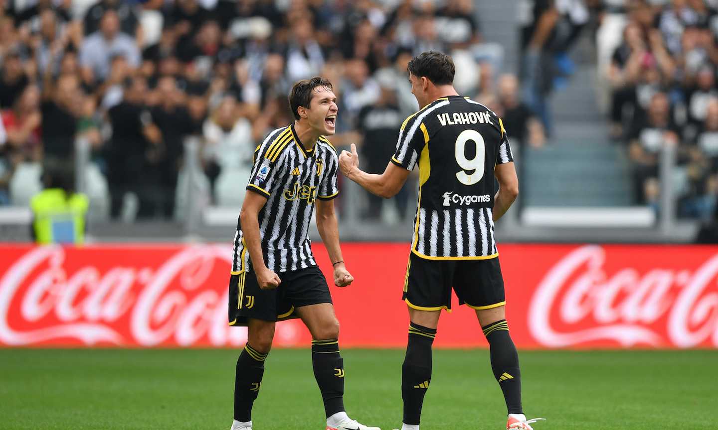 La Juve vola con un super Vlahovic e Chiesa