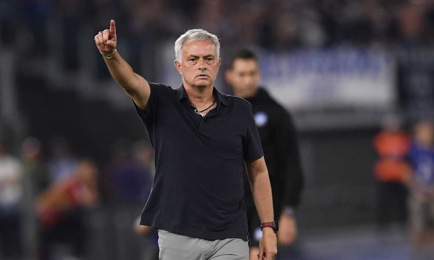 MOURINHO: Senza Dybala e Pellegrini manca la luce. Il ko di Pellegrini era  normale. Mercato? Non penso che la Roma farà grandi cose