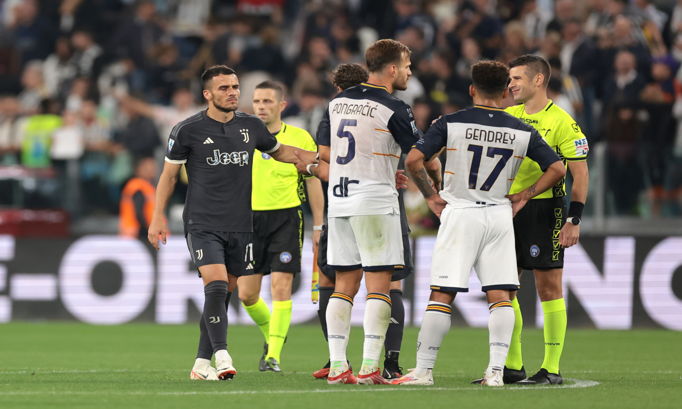 Juve-Lecce, la MOVIOLA: non c'era l'angolo che porta al gol, Kaba espulso dopo una presunta simulazione in area di rigore