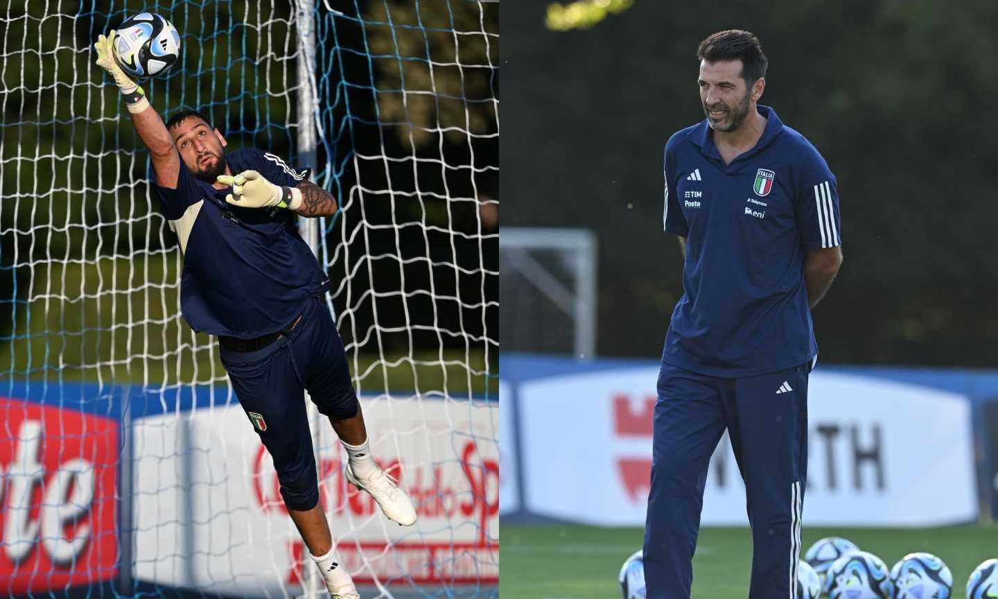 Italia, Donnarumma: 'Ho imparato tutto da Buffon'. E Gigi: 'Vialli unico e inimitabile'