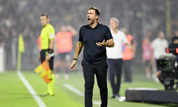 Frosinone, Di Francesco: 'Soulé non è uno che segna molto, pagherà la cena' Frosinone, Di Francesco: 'Soulé non è uno che segna molto, pagherà la cena'