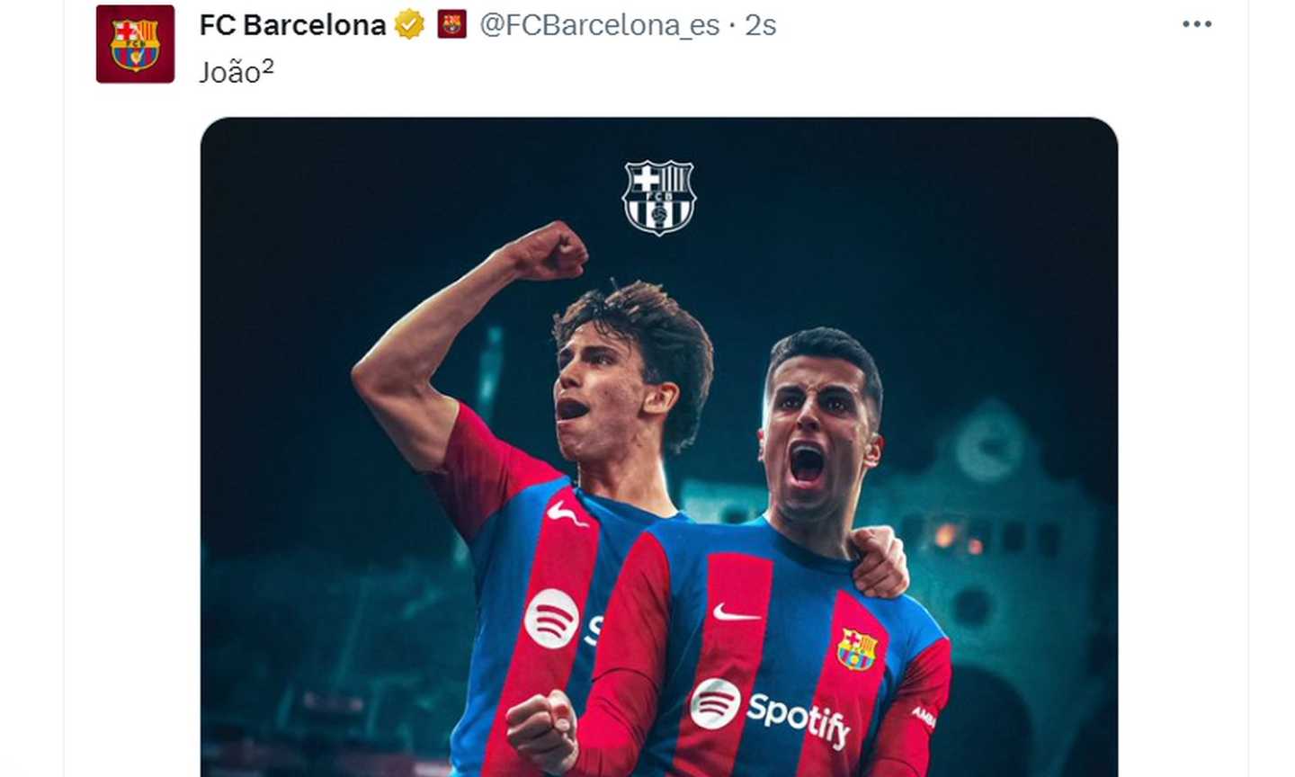 UFFICIALE: il Barcellona chiude il mercato con Joao Felix e Cancelo