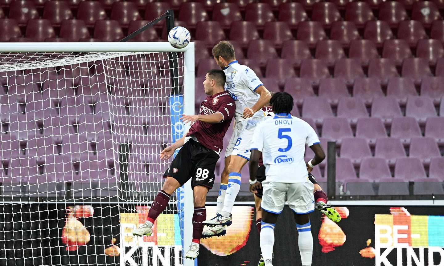 Salernitana-Frosinone 1-1: il tabellino